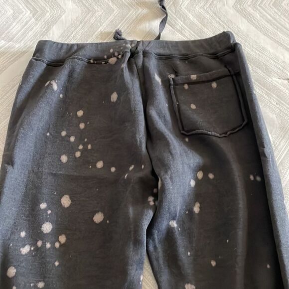 T2Love Women’s Grey with Bleach Spot Joggers - Picture 6 of 7